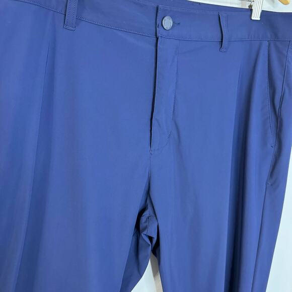 Rhone Resort Pant Navy Stretch Commute Business Casual Travel Men's 36x28 - Picture 5 of 13